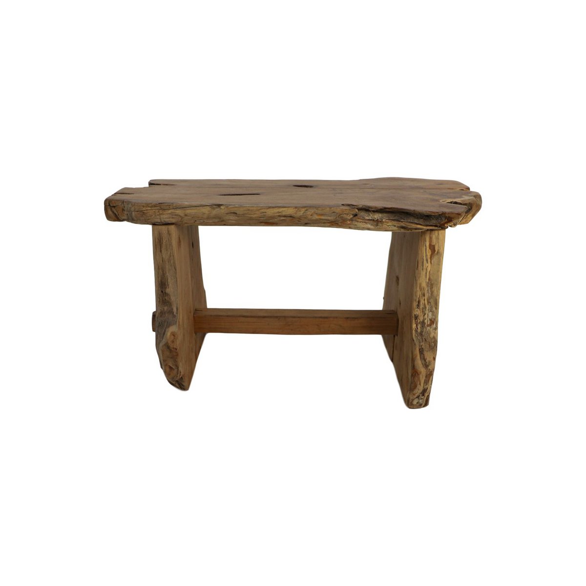 Teak bank - 80x40x45cm - Natuurlijke teak