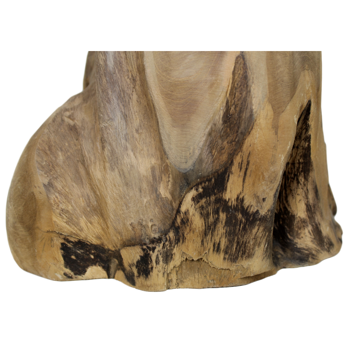 Kruk Root - ø40x41 - Naturel - Teak