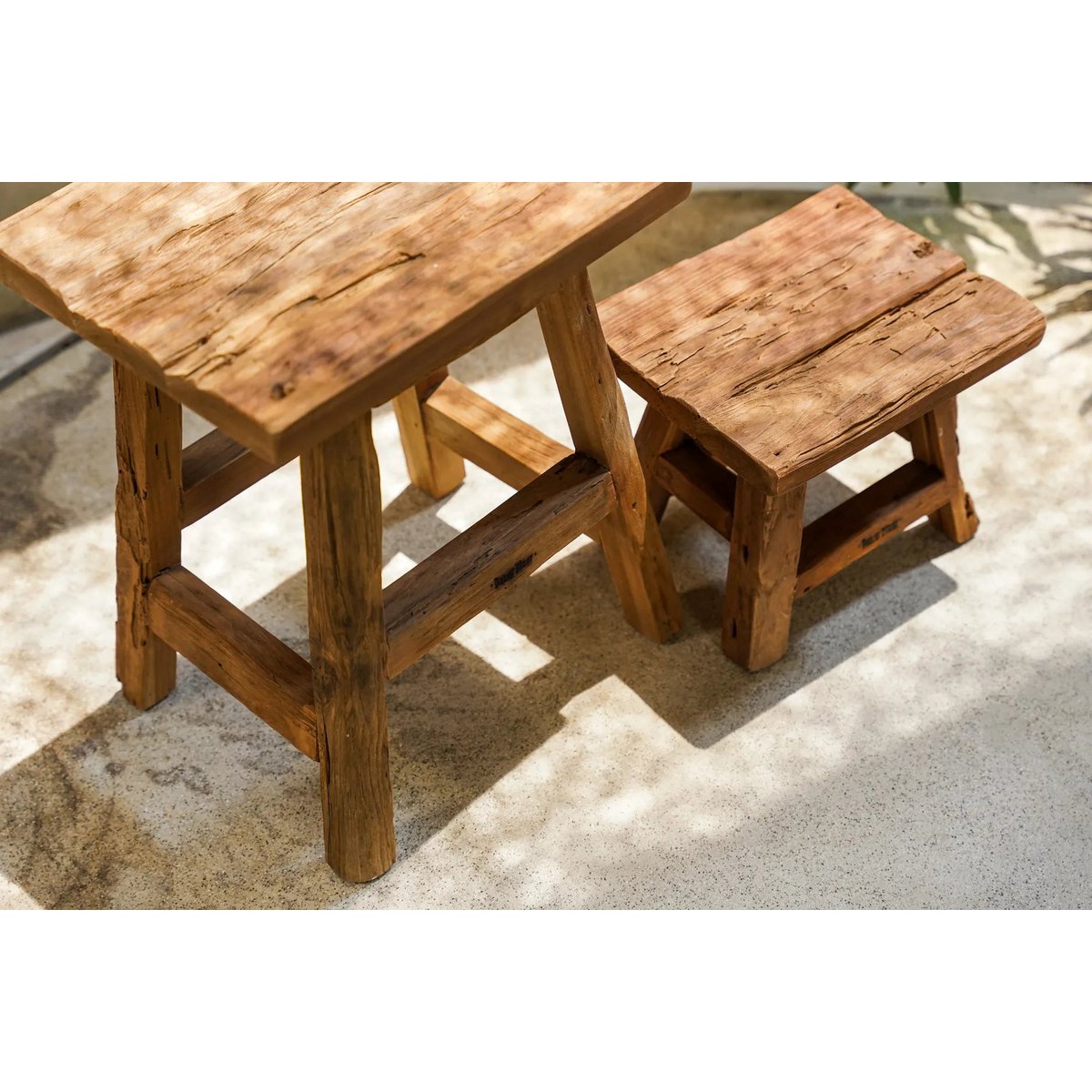 The Yoke Stool - Natural - S