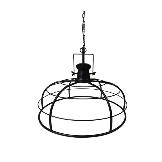 Crown Pendant light -  ø60 cm - Powder coated black