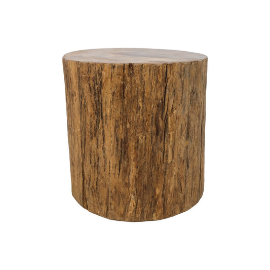 Tree Stump Side Table - ø35 cm - teak