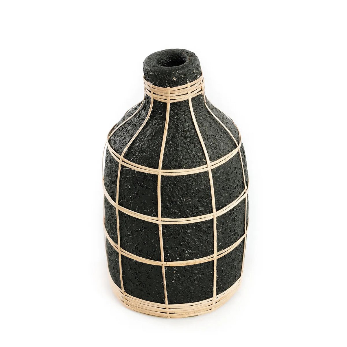 The Whoopy Vase - Zwart Naturel - L