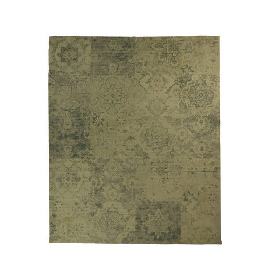 Tapijt Patchwork - 120x180 - Beige/Geel/Groen/Blauw - Polyester