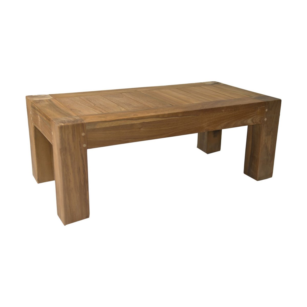 Coffee Table Garden - 80x40x30 - Natural - Teak