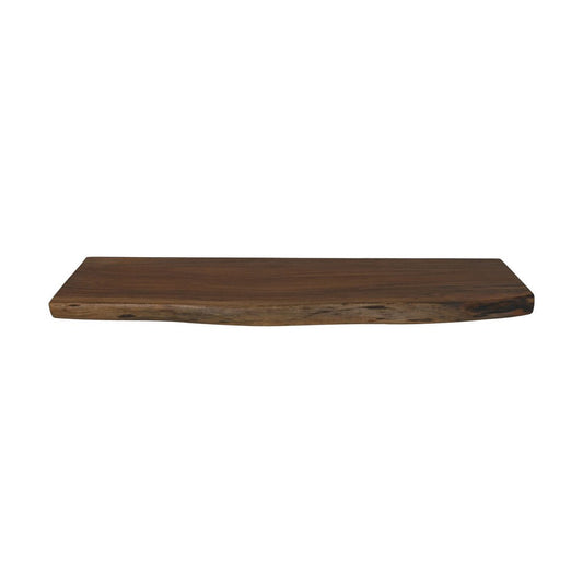 Wall shelve Live Edge - 90x20x4 cm - acacia/Iron