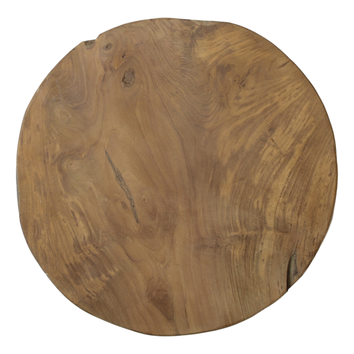 Kruk Root - ø40x41 - Naturel - Teak