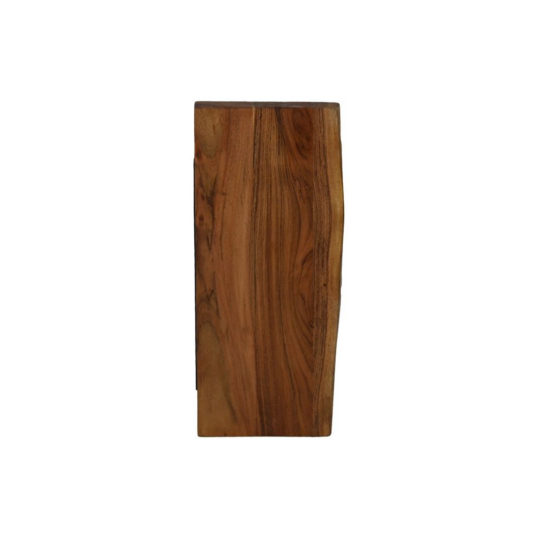 Wall shelve Live Edge - 50x20x4 cm - acacia/Iron