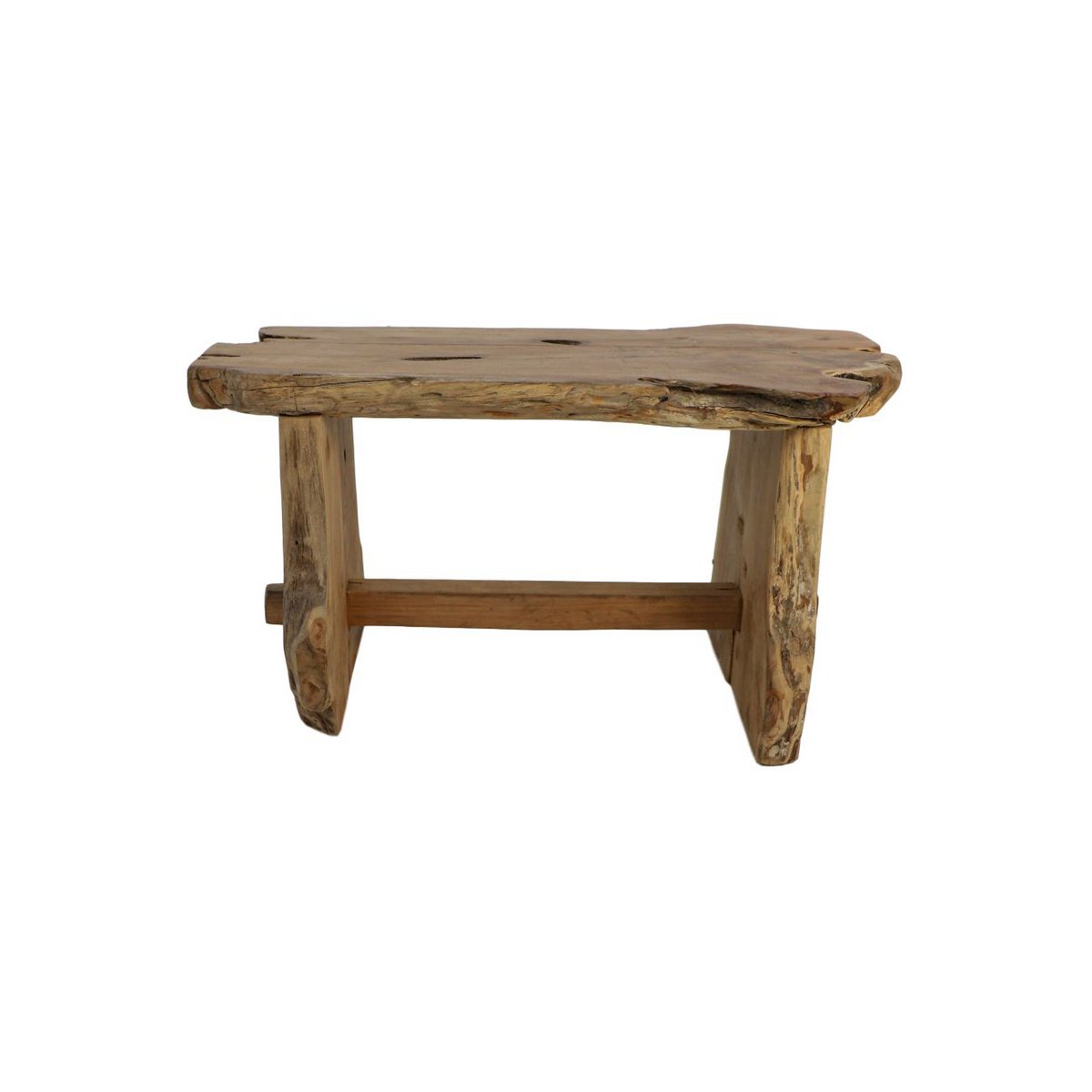 Teak bank - 80x40x45cm - Natuurlijke teak