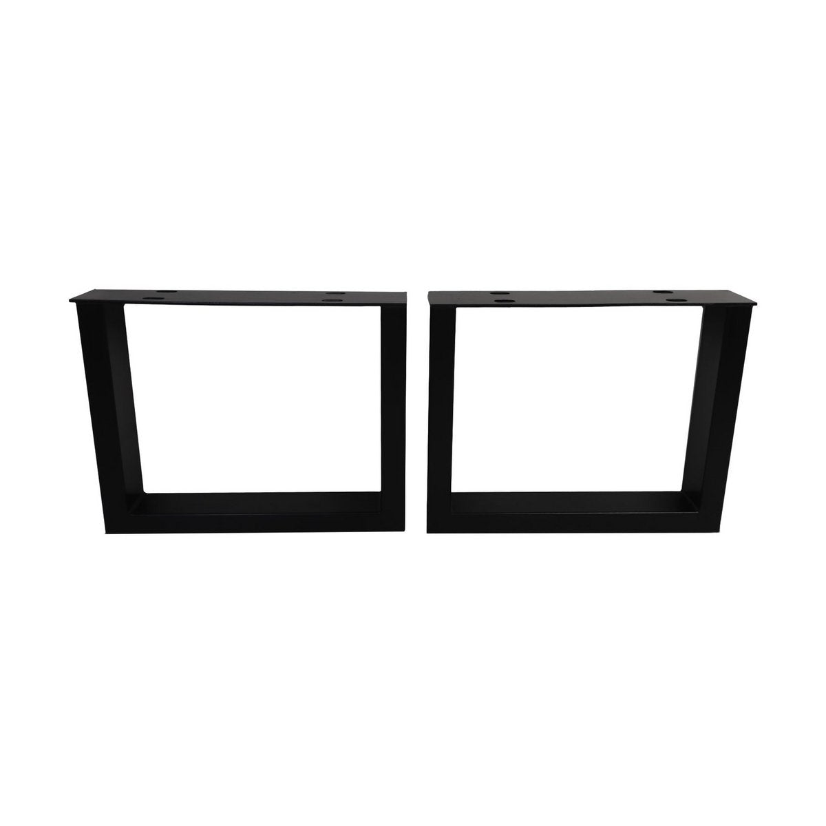 Coffee Table legs SoHo s/2- 50x10x40 - Black - metal