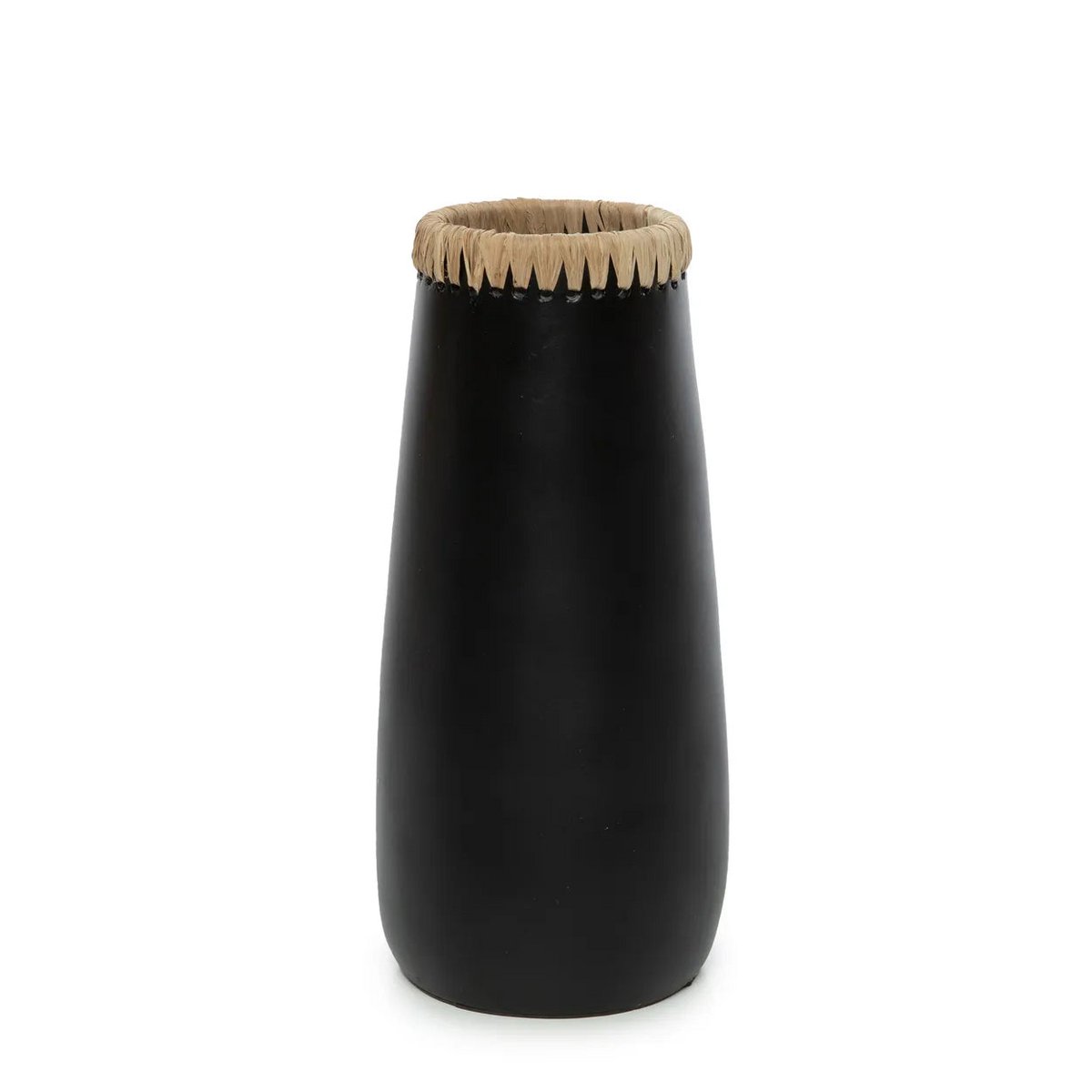 The Sneaky Vase - Zwart Naturel - L