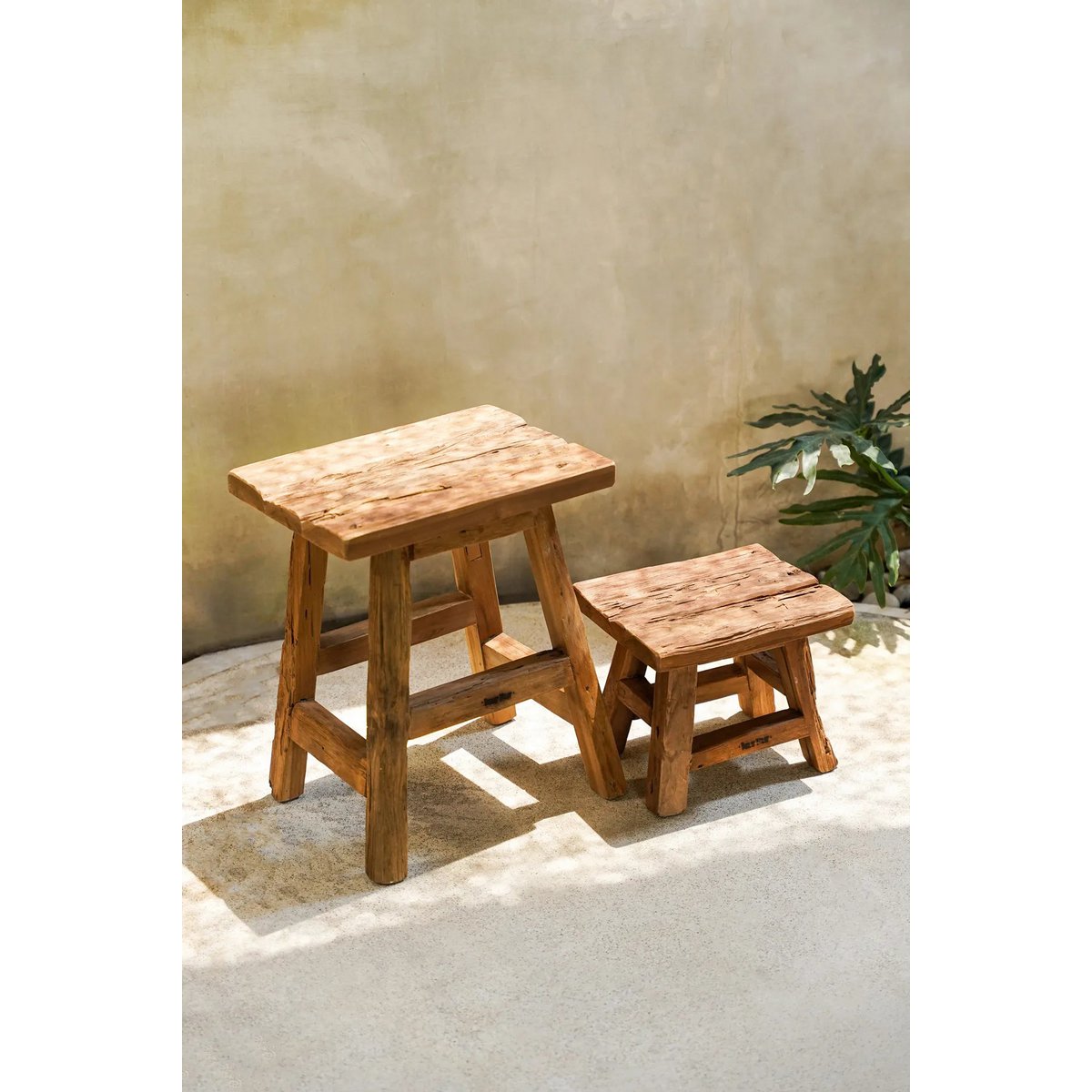 The Yoke Stool - Natural - S