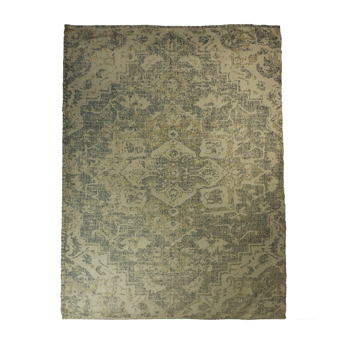 Tapijt Vintage - 120x180 - blauw/Grijs/groen - Polyester