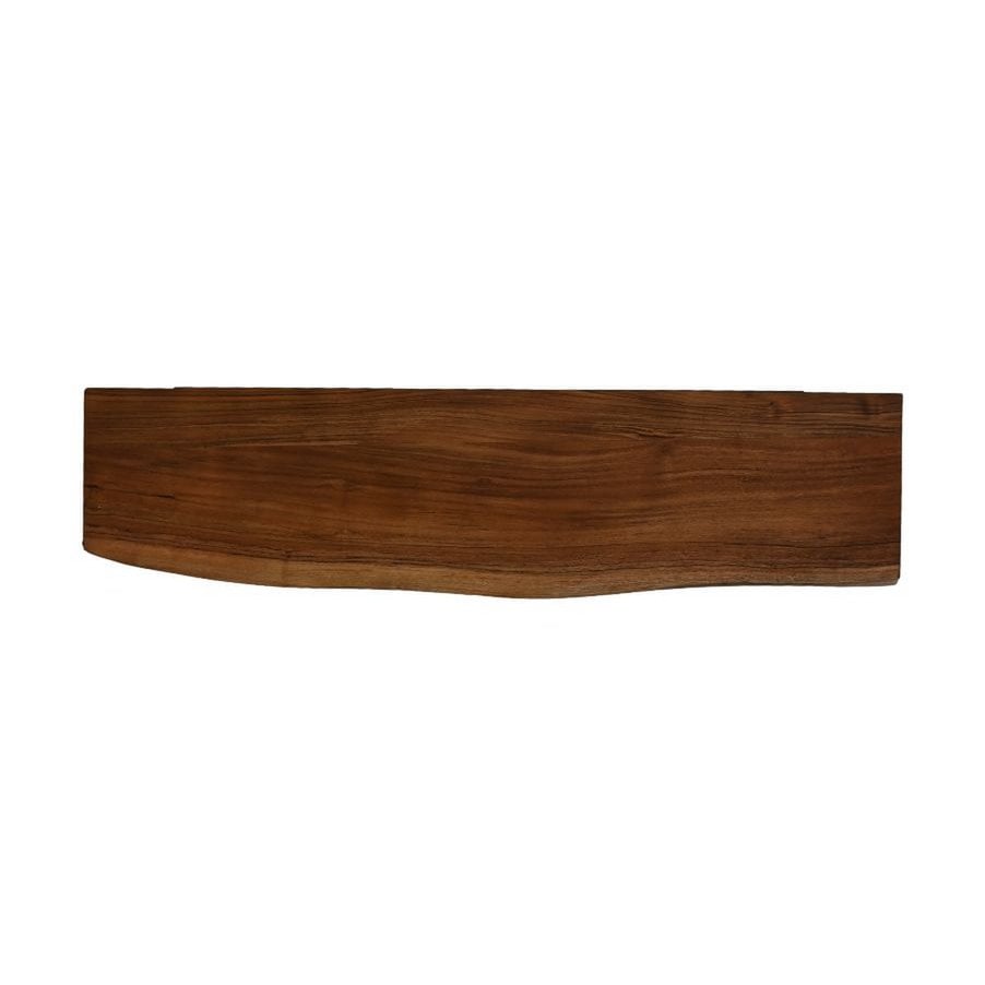 Wall shelve Live Edge - 90x20x4 cm - acacia/Iron