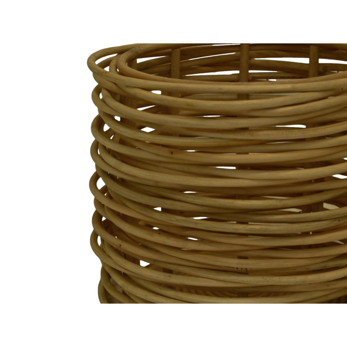 Baskets Set of 2 -  ø36X30/ ø50x40 - Natural - Rotan