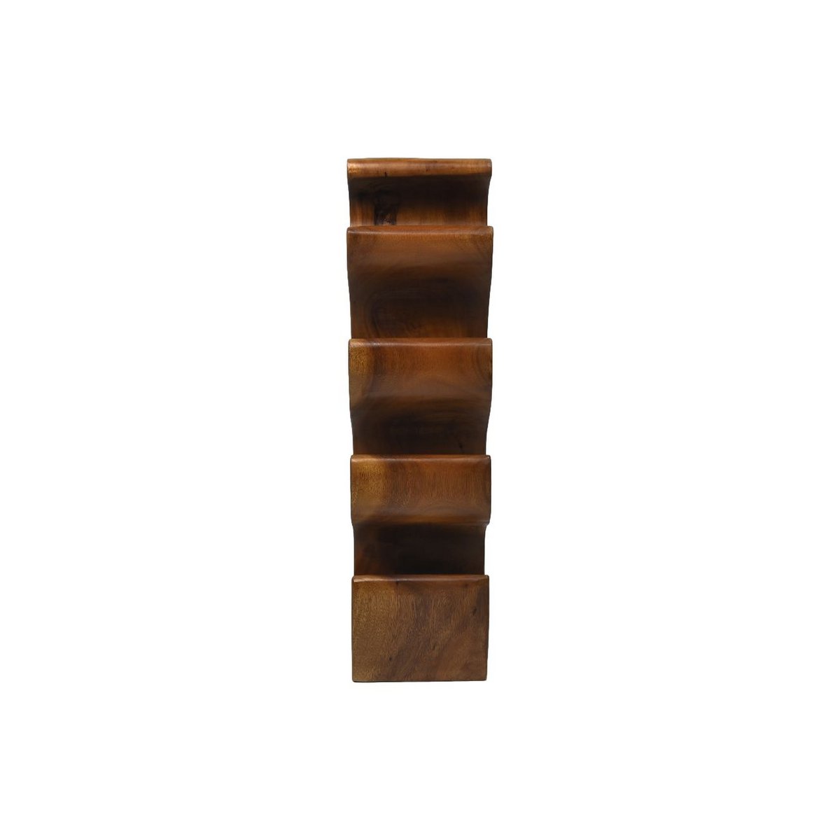 Bottle rack 8 Bottles  27x18x70 - Natural finish - Munggur