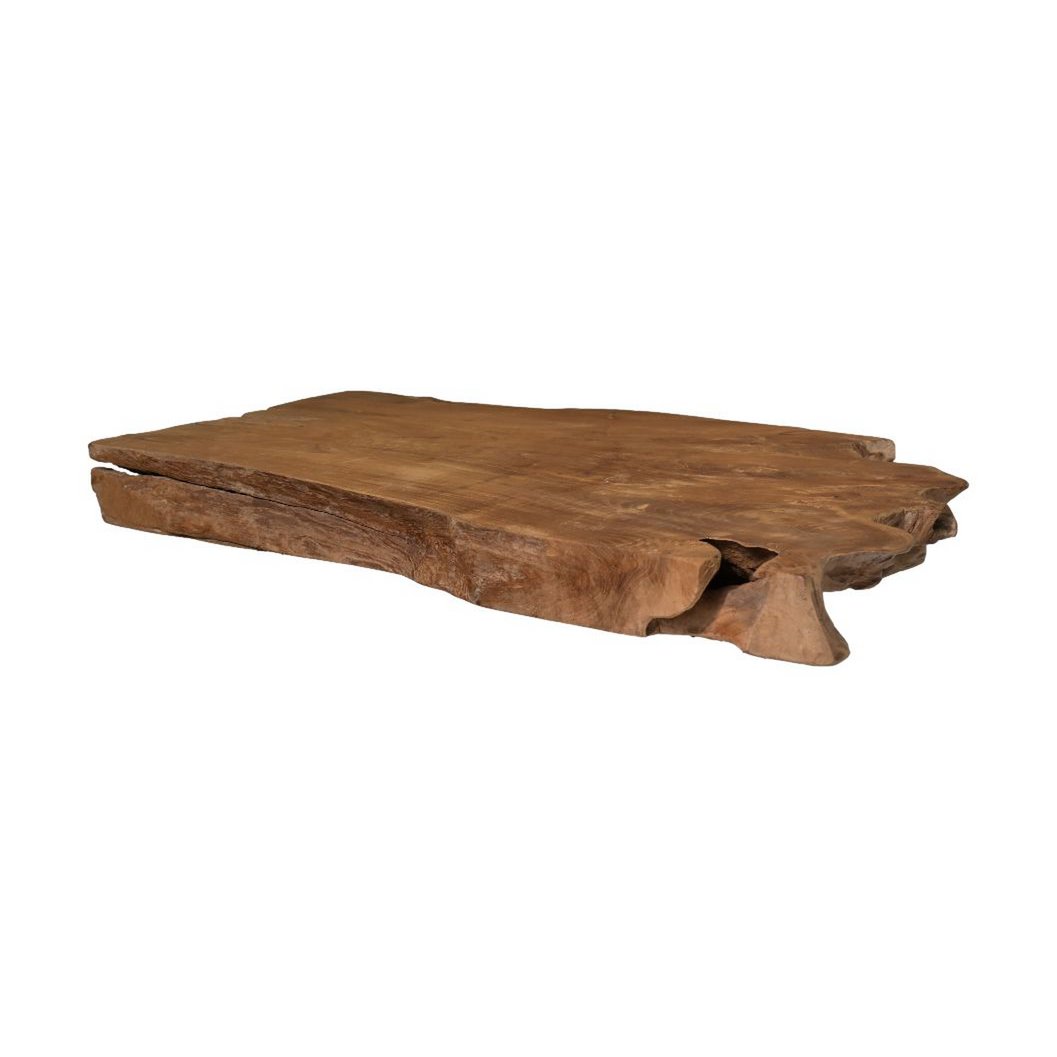 Coffee Table top  - 80x50x8 - Natural- Teak