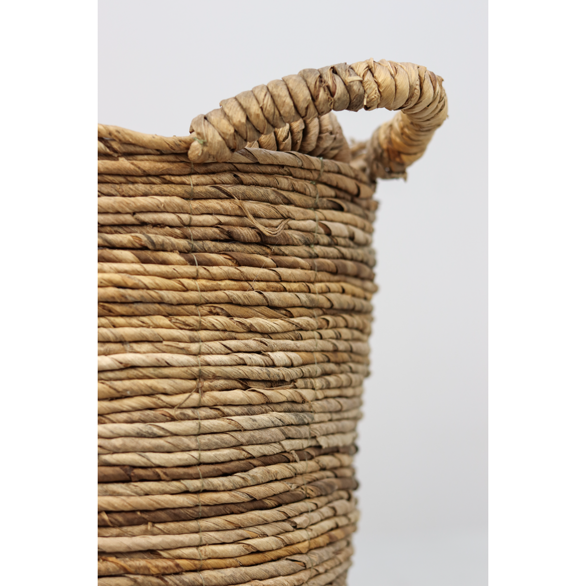 2 Piece Storage Basket Set - natural - banana leaf