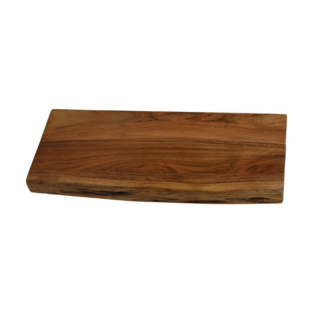 Wall shelve Live Edge - 50x20x4 cm - acacia/Iron