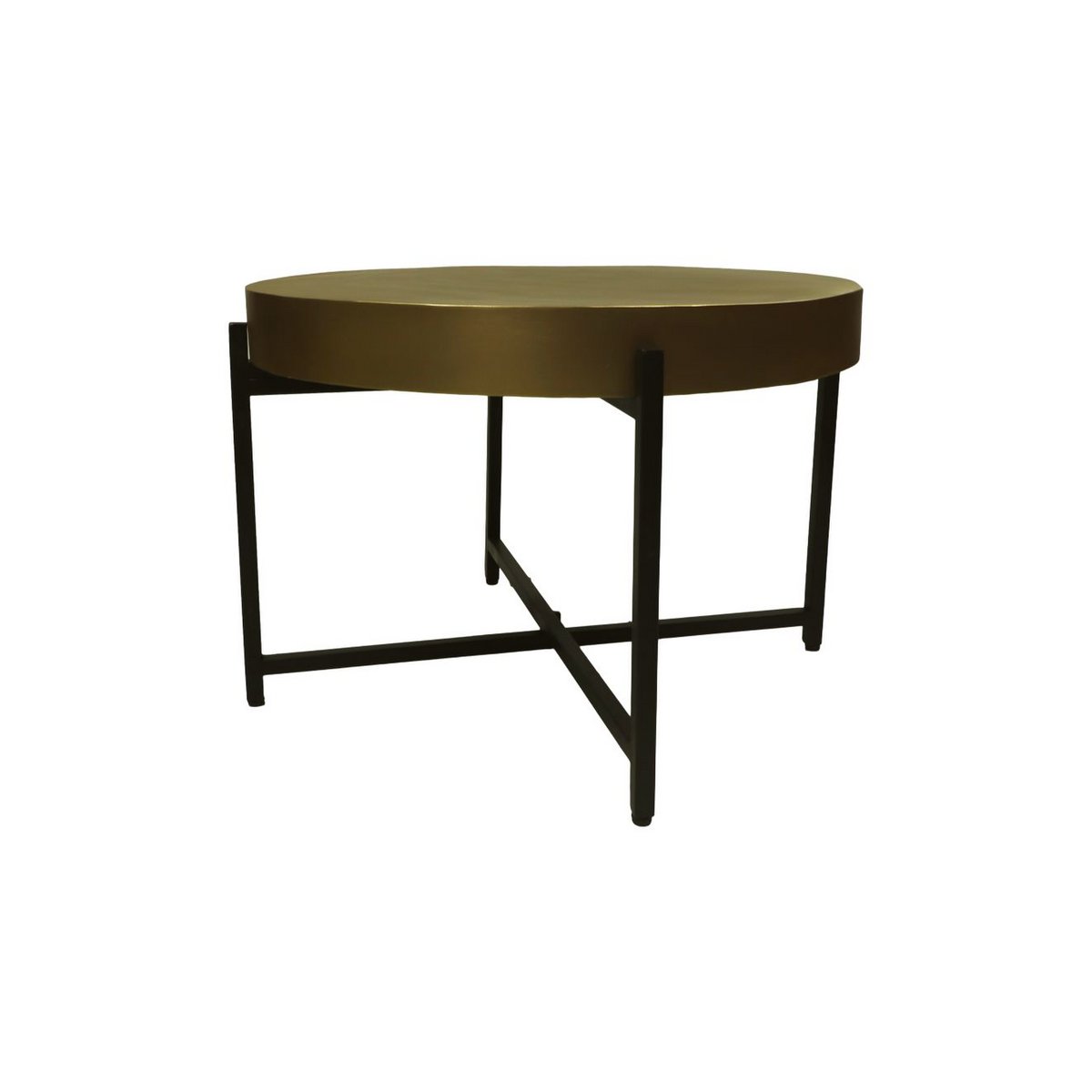 Coffee Table - ø70x50- Gold/Black - metal