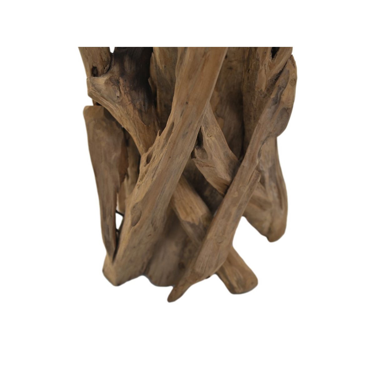 Candle 6- holder - 27x27x35 - Drift wood