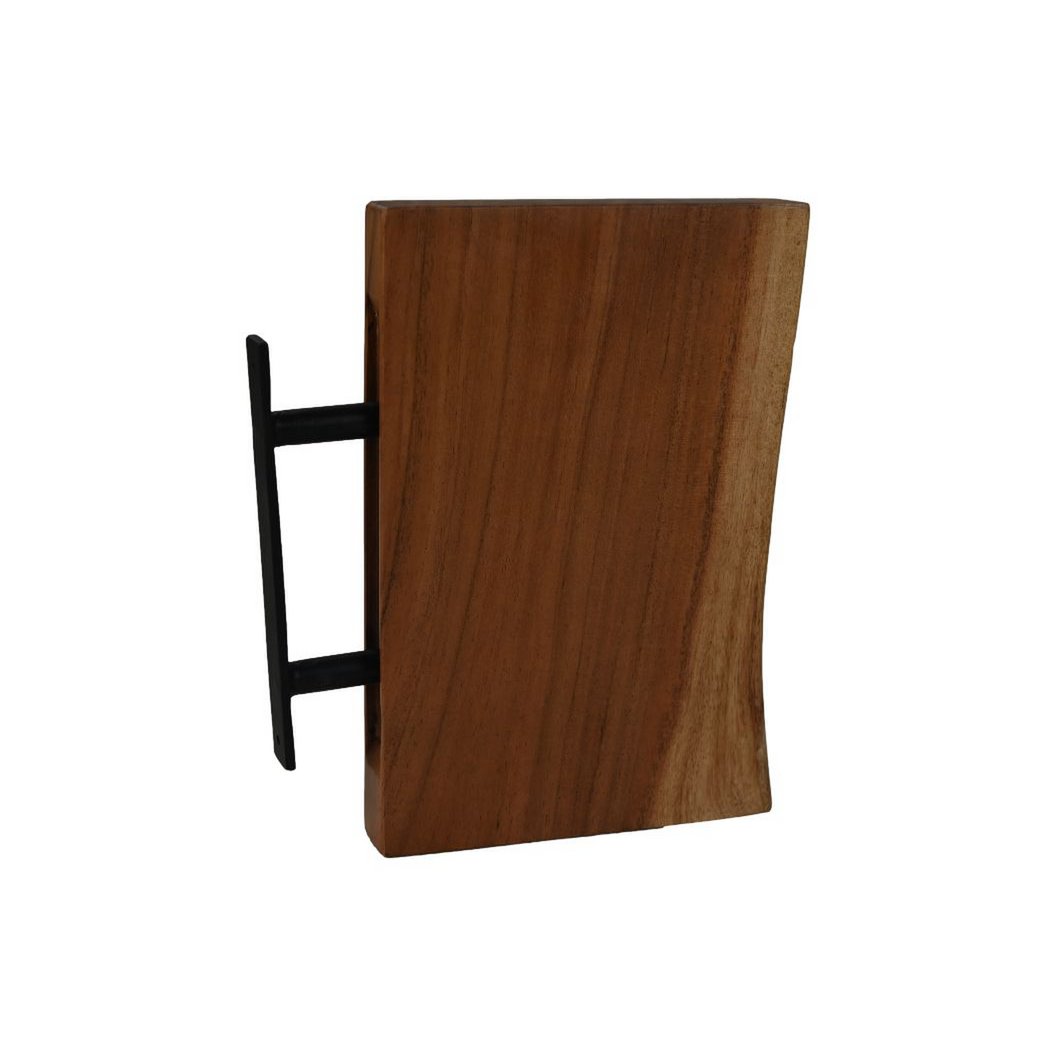 Wall shelve Live Edge - 30x20 cm - acacia/Iron