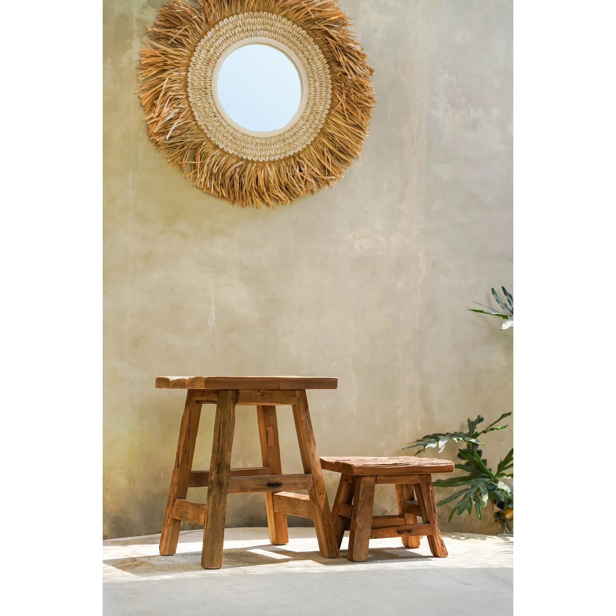 The Yoke Stool - Natural - S