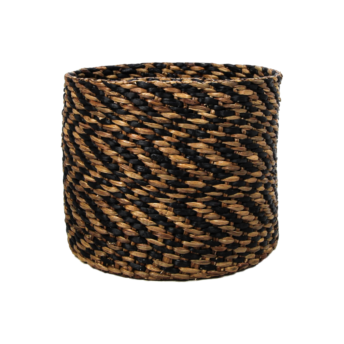 3 Piece Basket Set - black/natural