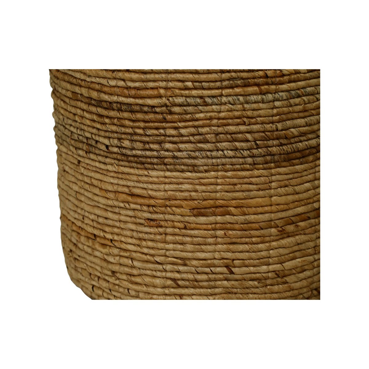 Baskets Set of 3 - ø42x39 - Natural - banana leaf