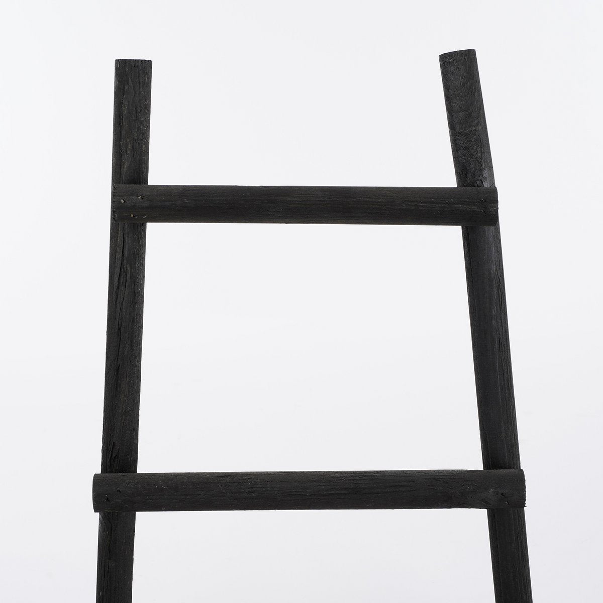 Decoration Ladder - L29 x W49 x H119 cm - Poplar wood - Black