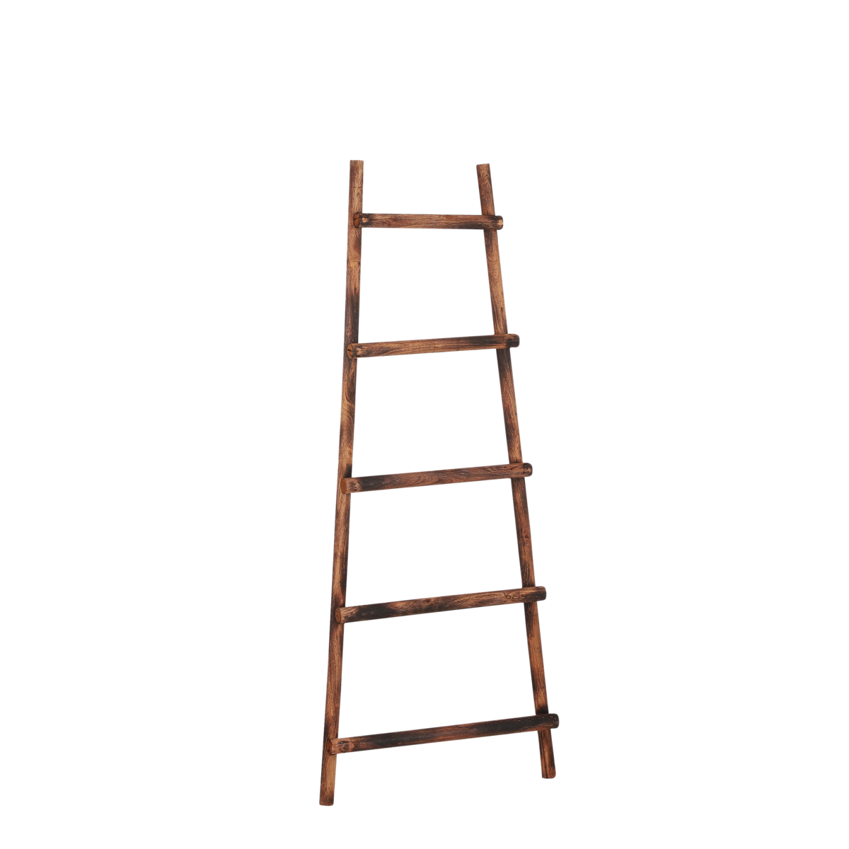 Decoration Ladder - L29 x W49 x H119 cm - Poplar wood - Brown