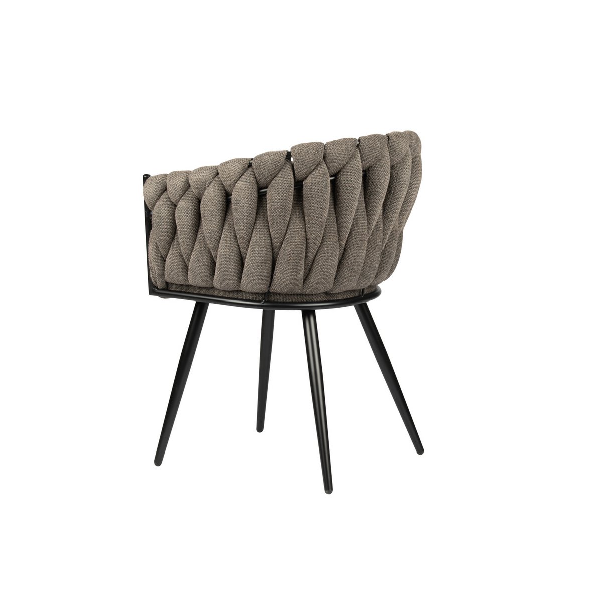 Wave chair taupe (Set of 2)