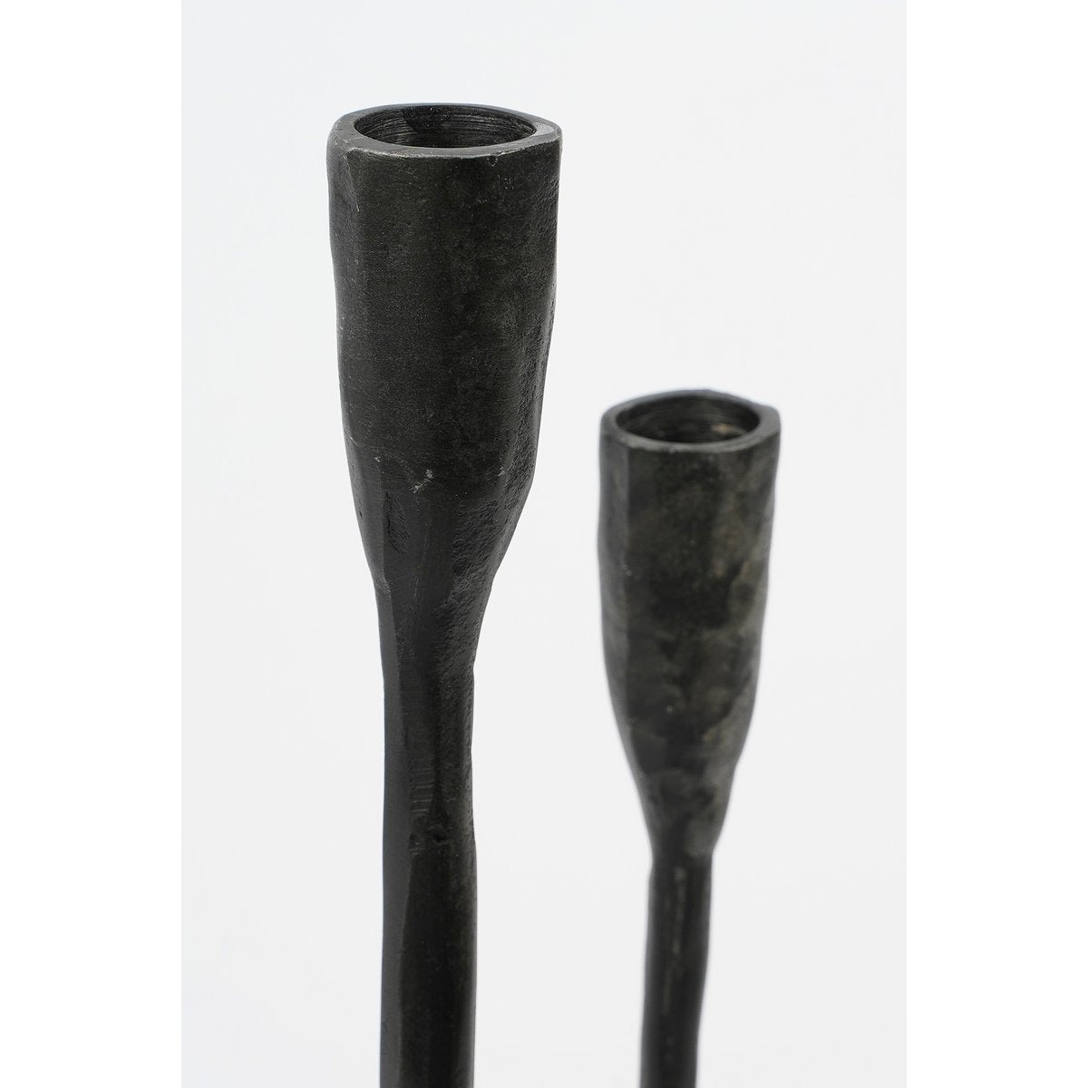 Stretto Candlestick - H43 x Ø22 cm - Black